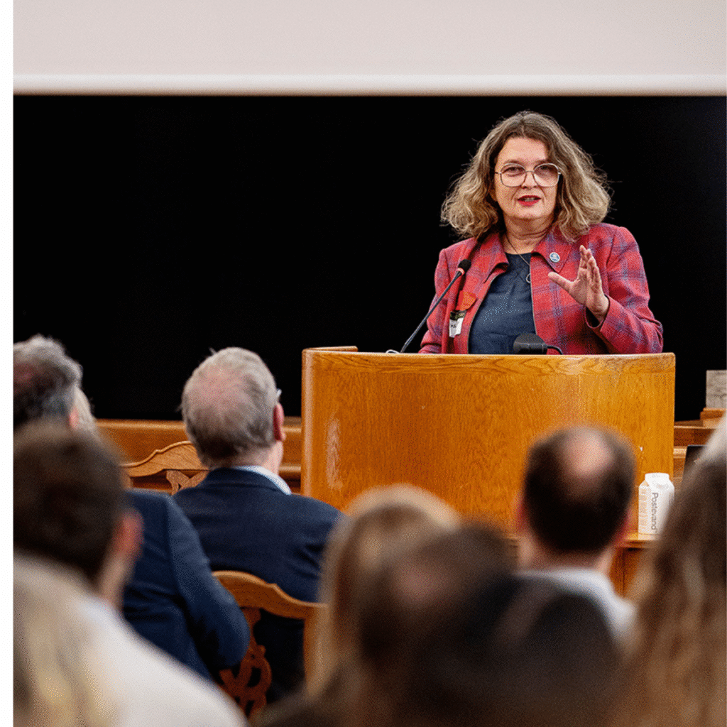 WHO’s repræsentant, Dr. Ledia Lazëri, nordic headspace conference