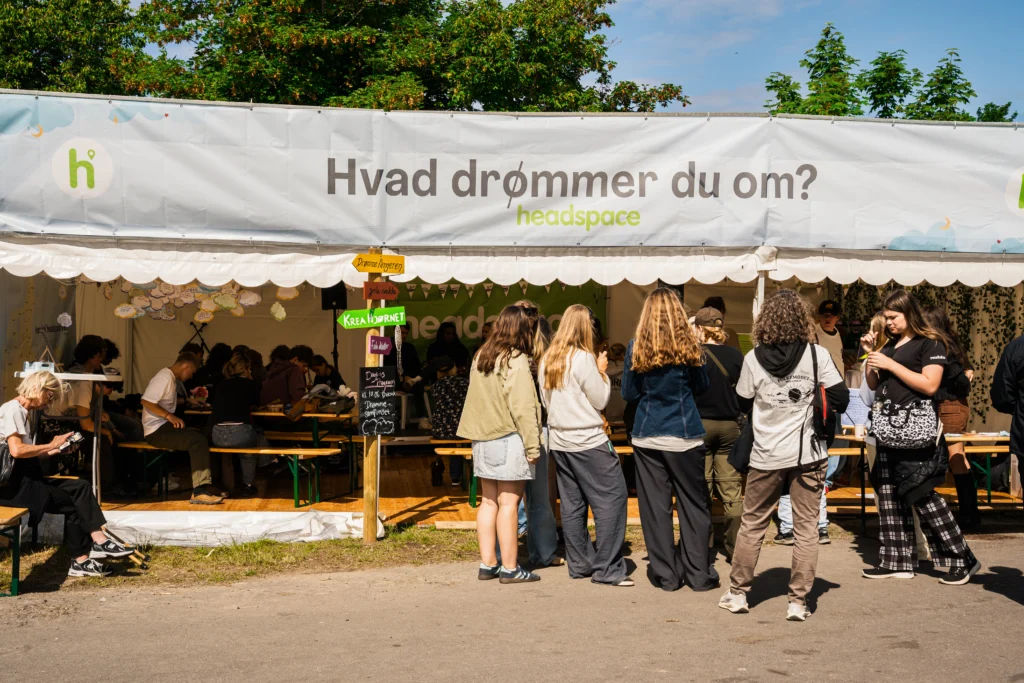 headspace telt på Folkemødet